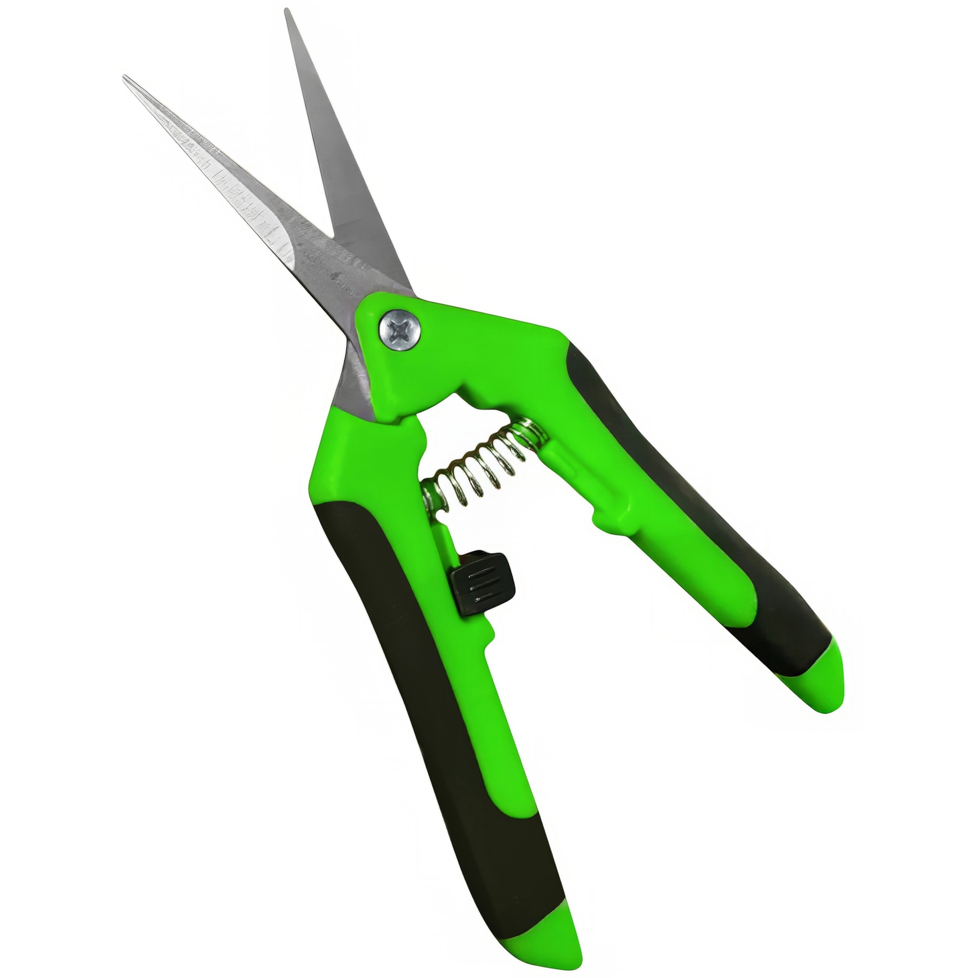 Garden Guru Gardening Scissors — 3/16in. Cutting Capacity, Stainless Steel Blades, Thermo Plastic Rubber Handles, Model# SNIPSS